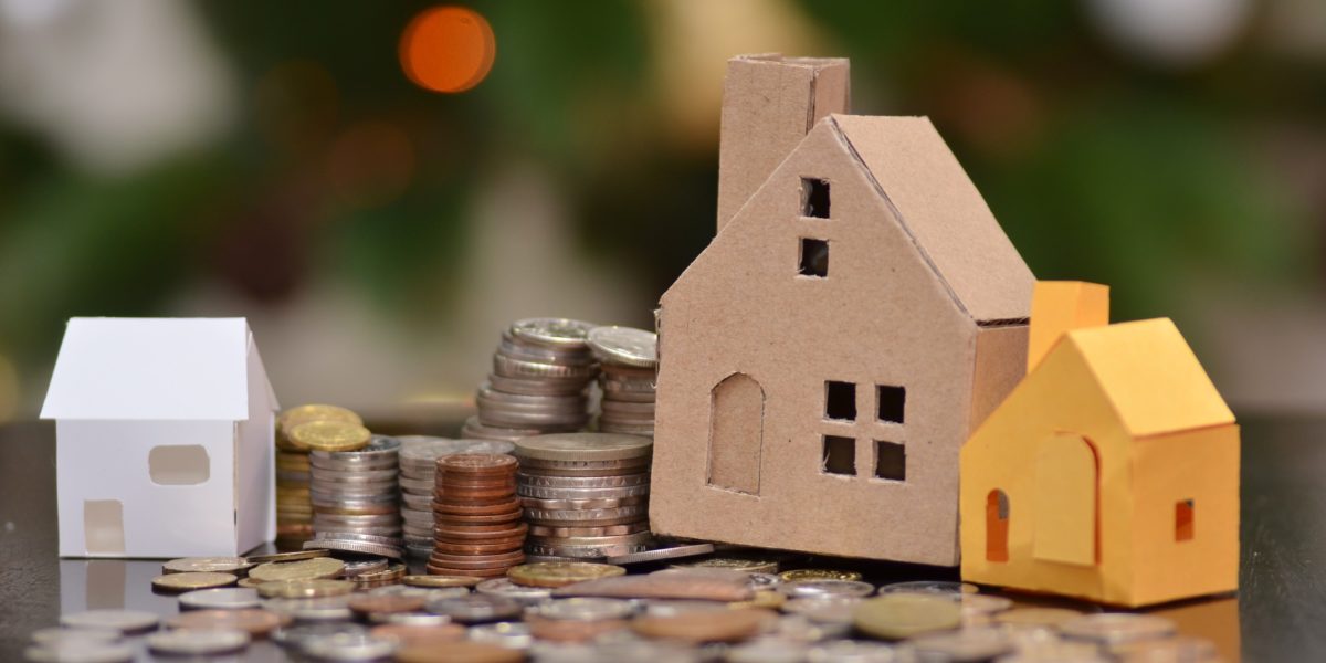 Papphus og mynter. Foto Papphus og mynter. Foto