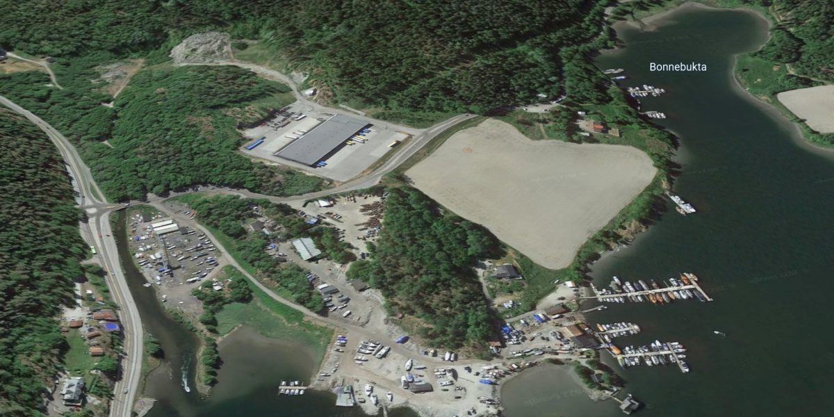 Follo Ren vil legge nytt avfallsdeponi i dette området innerst i bunnefjorden Follo Ren vil legge nytt avfallsdeponi i dette området innerst i bunnefjorden