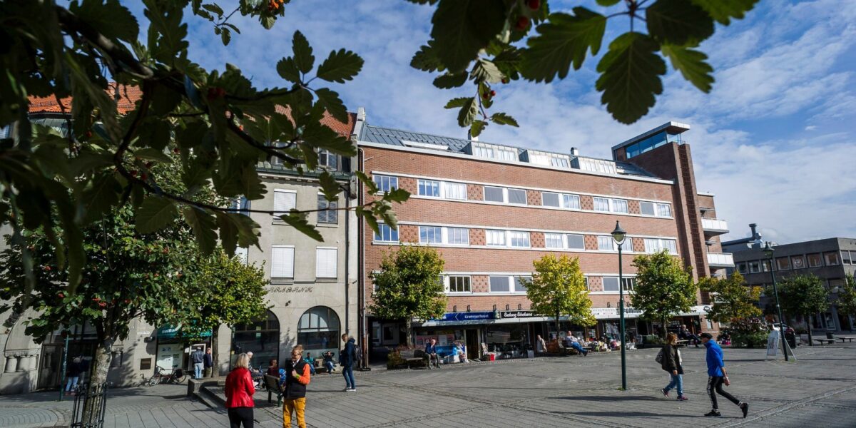 Søndre torv, Hønefoss