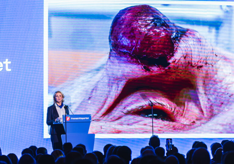 Lenke til artikkel om Trakk frem Gerd (100) på landsmøtet