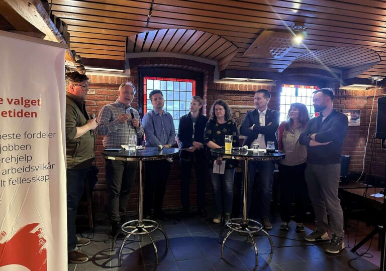 Lenke til artikkel om Eirik Johansen i paneldebatt hos LO