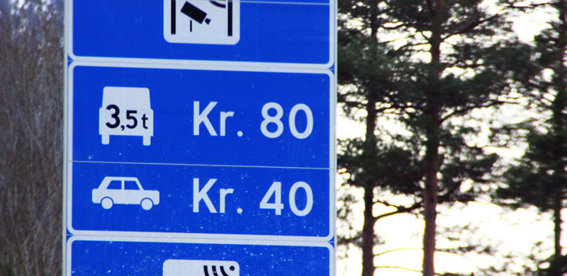 Illustrasjonsbilde av bompenger